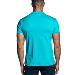 Marco Knit Polo // Turquoise (2XL)