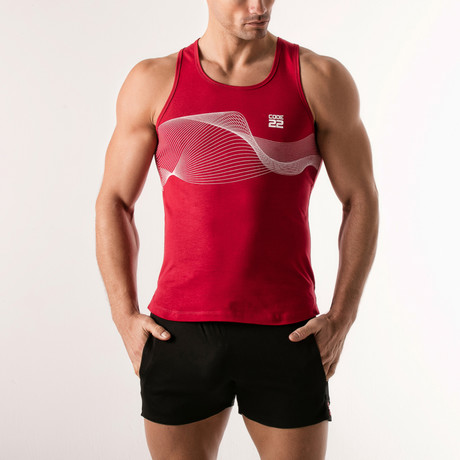 Wave Tanktop // Red (S)