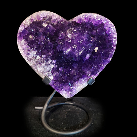 Amethyst Heart + Stand // Ver. 3