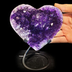 Amethyst Heart + Stand // Ver. 3