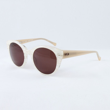 Women's Sunglasses // Ivory Horn