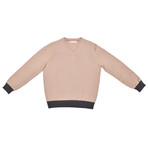Ziven Cashmere V-Neck Sweater // Beige (Euro: 48)