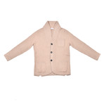 Timo Cashmere Blend Heavy Knit Cardigan // Beige (Euro: 56)
