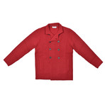 Daan Heavy Knit Cardigan Sweater // Red (Euro: 50)