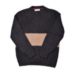 Bohdan Alpaca Wool Sweater // Gray + Beige (Euro: 52)