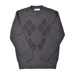 Toivo Cashmere Blend Crew Neck Sweater // Gray (Euro: 50)