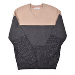 Danek Cashmere Blend V-Neck Sweater // Multicolor (Euro: 50)