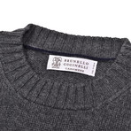Toivo Cashmere Blend Crew Neck Sweater // Gray (Euro: 46)