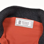 Bram Cashmere Heavy Knit Sweater Jacket // Gray (Euro: 46)
