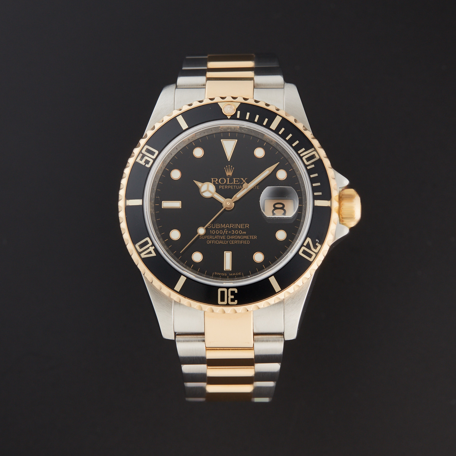 Rolex Submariner Automatic // 16613LN // M Serial // Pre-Owned - Rolex ...