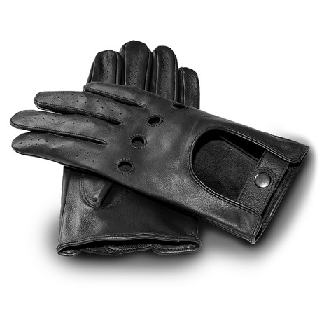Driver Gloves // Black (Small)
