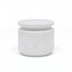 Pyxis // Small Pot (White Michelangelo Marble)