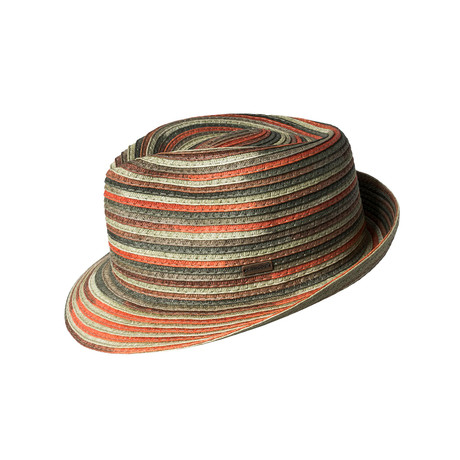 Space-Dyed Braid Trilby // Clay (S)