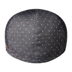 Pattern 8 Panel Cap // Black Spot (L-XL)