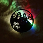 Pink Floyd // 2 (Light Clock Face)