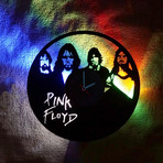 Pink Floyd // 2 (Light Clock Face)