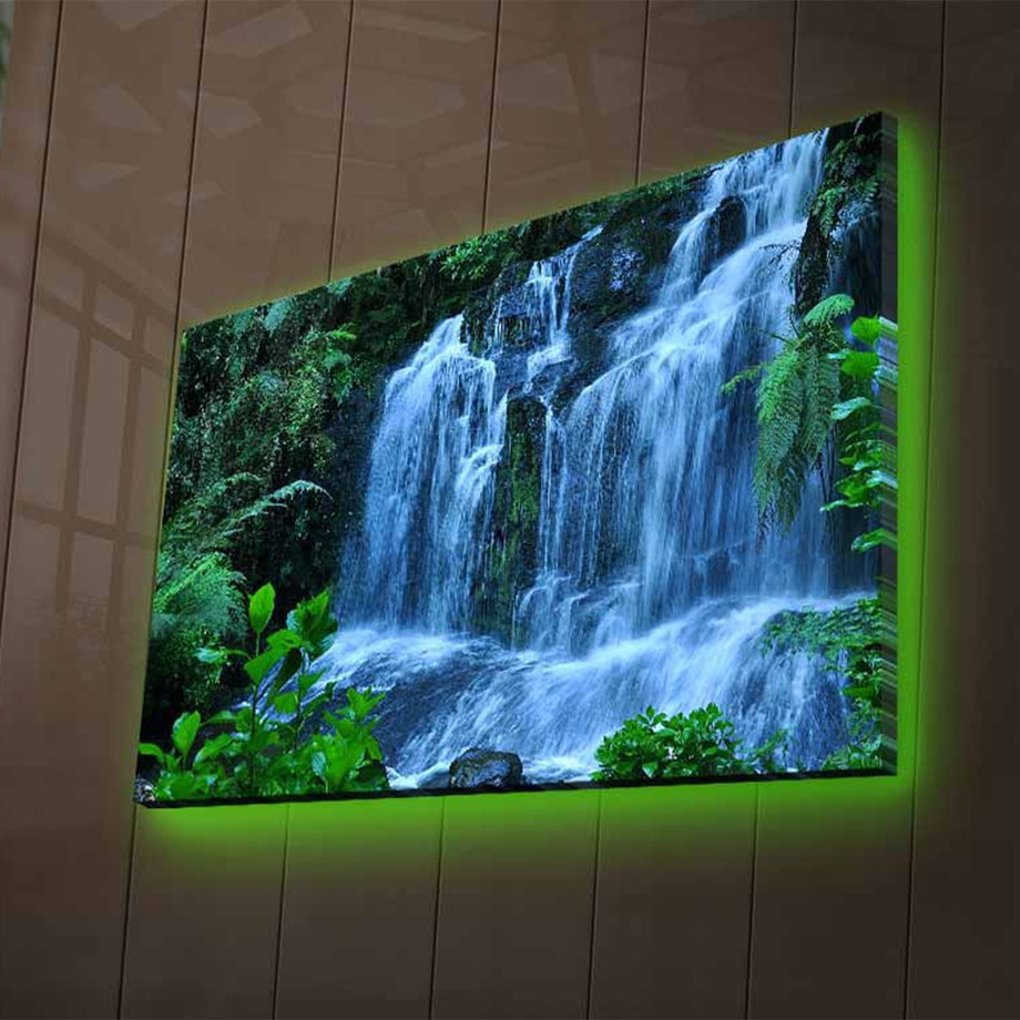 Wallity LED Canvas Art Touch of Modern