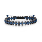 Mauna Kea Bracelet // Black + Navy Blue