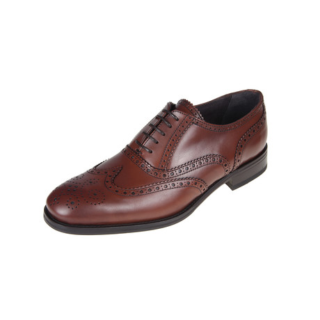 Denfo Brogue Shoe // Tan (Euro: 40)