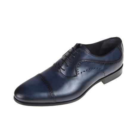 Brackson Oxford Shoe // Navy (Euro: 40)