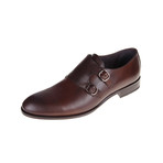 Stavi Monk Shoe // Brown (Euro: 40)