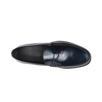 Arbel Moccasin // Navy (Euro: 40)