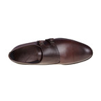 Stavi Monk Shoe // Brown (Euro: 40)