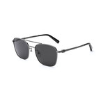 SF158S-015 Sunglasses // Dark Gunmetal + Smoke Gray