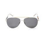 SF174S-035 Sunglasses // Shiny Gunmetal + Gray