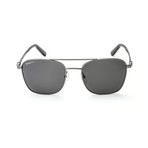 SF158S-015 Sunglasses // Dark Gunmetal + Smoke Gray