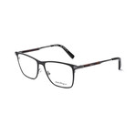 SF2165-002 Optical Frames // Matte Black + Clear