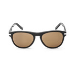 SF916S-001 Sunglasses // Black + Brown