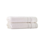 Beykoz // 2 Piece // Bath Towels (Anthracite)