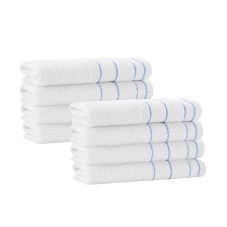 Beykoz // 8 Piece // Hand Towels (Anthracite)