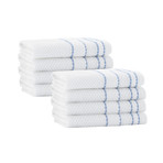 Beykoz // 8 Piece // Wash Towels (Anthracite)