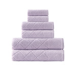 Samsun // 6 Piece // Towel Set (Anthracite)