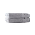 Beykoz // 2 Piece // Bath Towels (Anthracite)