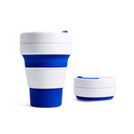 Stojo Pocket Cup // 12oz // Set of 2 (Blue)