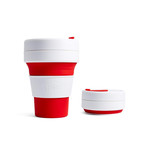 Stojo Pocket Cup // 12oz // Set of 2 (Blue)