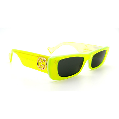 Unisex GG0516S Limited Edition Narrow Sunglasses // Yellow