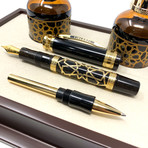 Extase d'Oud Fountain Pen + Rollerball Pen