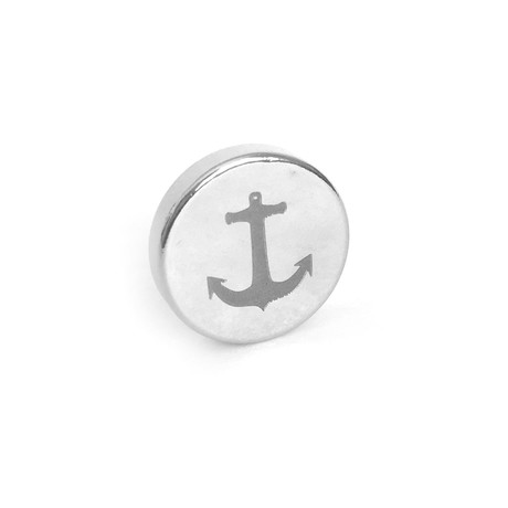 The Nautical Tie Magnet // Silver