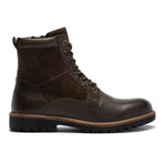 Contradiction Lace-Up Boot // Olive (US: 7)