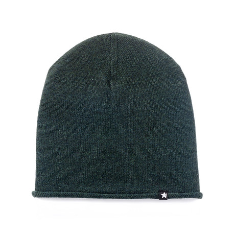 Joy Knit Beanie // Dark Green