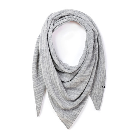 Curtis Knit Scarf // Light Gray