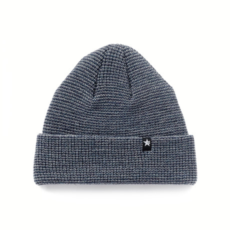 Jackson Knit Beanie // Navy + Gray