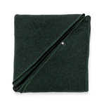 Maya Knit Scarf // Green + Black