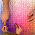 1000 Halftone Colors Puzzle
