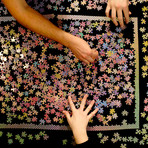 1000 Vibrating Colors Puzzle