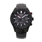 Seiko Sportura GPS Solar Black Quartz // SSF005 // Pre-Owned